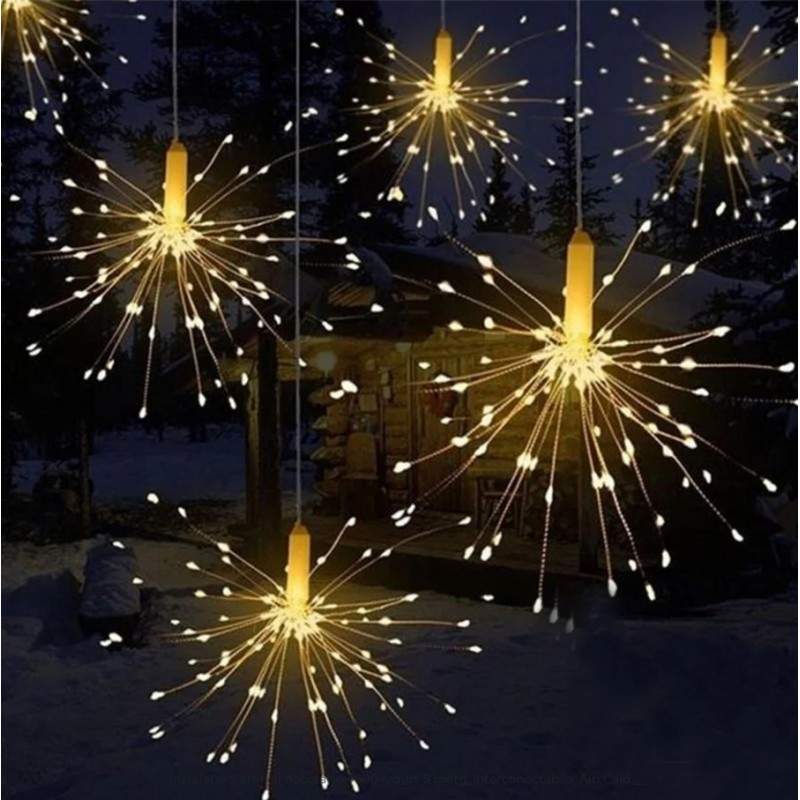 Instalatie De Craciun SIKS 5 Tip Focuri De Artificii Decorative, Interconectabila,500 Led, 8 Moduri De Iluminare, Lungime 5m,... Instalatie De Craciun SIKS 5 Tip Focuri De Artificii Decorative, Interconectabila,500 Led, 8 Moduri De Iluminare, Lungime 5m,...
