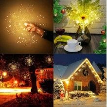 Instalatie De Craciun SIKS 5 Tip Focuri De Artificii Decorative, Interconectabila,500 Led, 8 Moduri De Iluminare, Lungime 5m,... Instalatie De Craciun SIKS 5 Tip Focuri De Artificii Decorative, Interconectabila,500 Led, 8 Moduri De Iluminare, Lungime 5m,...