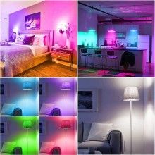 Bec LED Smart RGB SIKS P3, Wi-Fi, E27, 10W, 800 lm, Lumina Alba Si Colorata, Control Vocal, Compatibil Google Assistant, Amaz... Bec LED Smart RGB SIKS P3, Wi-Fi, E27, 10W, 800 lm, Lumina Alba Si Colorata, Control Vocal, Compatibil Google Assistant, Amaz...