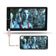 Navigatie MirrorLink mp5 player auto SIKS 7018B, Rama, Suporti prindere, Touchscreen,Bluetooth, Divix, AVI, USB, SD Card, AUX...