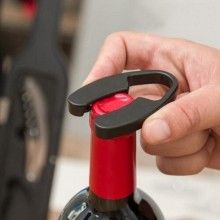 Set Cadou EDAR, Accesorii Vin, 6 Piese Incluse, Ambalaj Sticla De Vin, Negru Set Cadou EDAR, Accesorii Vin, 6 Piese Incluse, Ambalaj Sticla De Vin, Negru