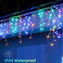 Instalatie Craciun Turturi SIKS, Ghirlanda curgatoare, 10 m, 250 Led-uri, 8 jocuri de lumini, Franjuri, Exterior/Interior, Fi... Instalatie Craciun Turturi SIKS, Ghirlanda curgatoare, 10 m, 250 Led-uri, 8 jocuri de lumini, Franjuri, Exterior/Interior, Fi...