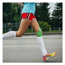 Banda Kinesiologica EDAR pentru suportul muschilor, pentru sportivi si atleti, verde Banda Kinesiologica EDAR pentru suportul muschilor, pentru sportivi si atleti, verde