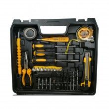 Trusa Bormasina EDAR cu Viteza Variabila, 2 Acumulatori, Pentru Gaurit si Insurubat, 30 accesorii incluse, Negru/Galben Trusa Bormasina EDAR cu Viteza Variabila, 2 Acumulatori, Pentru Gaurit si Insurubat, 30 accesorii incluse, Negru/Galben