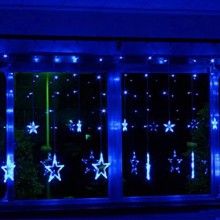 Instalatie Craciun EDAR, Perdea Stele Cazatoare, Lumini Led, 3M,Interconectabila ,8 Programe, Albastra Instalatie Craciun EDAR, Perdea Stele Cazatoare, Lumini Led, 3M,Interconectabila ,8 Programe, Albastra