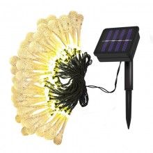 Instalatie Cu Incarcare Solara EDAR, 6.5 M, IP44, Exterior/Interior, Lumina Calda