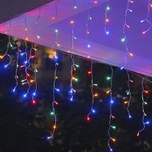 Instalatie Craciun Turturi EDAR tip Ghirlanda curgatoare cu Franjuri, Exterior/Interior, 8 jocuri de lumini, Fir Alb, Interco... Instalatie Craciun Turturi EDAR tip Ghirlanda curgatoare cu Franjuri, Exterior/Interior, 8 jocuri de lumini, Fir Alb, Interco...