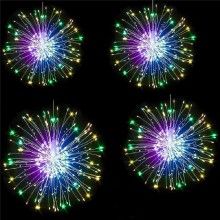 Instalatie De Craciun EDAR 5 Tip Focuri De Artificii Decorative, Interconectabila,500 Led, 8 Moduri De Iluminare, Lungime 5m,...