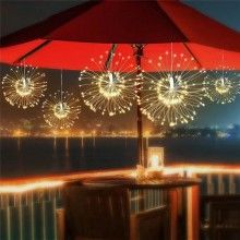 Instalatie De Craciun EDAR, 500 LED, 5 Tip Focuri De Artificii Decorative, Panou Solar, 8 Moduri De Iluminare, Lungime 5m, Al... Instalatie De Craciun EDAR, 500 LED, 5 Tip Focuri De Artificii Decorative, Panou Solar, 8 Moduri De Iluminare, Lungime 5m, Al...