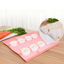 Dispozitiv EDAR pentru coltunasi, paste ravioli sau gnocchi, 8 recipiente, roz