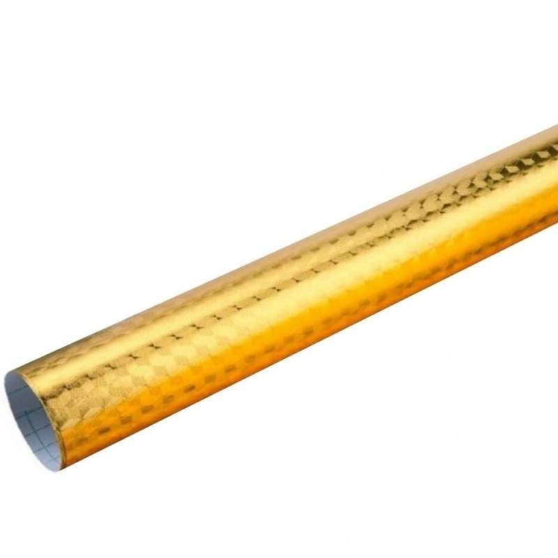 Folie autoadeziva EDAR bucatarie, tip rola aluminiu, 60cm x3m, Auriu Folie autoadeziva EDAR bucatarie, tip rola aluminiu, 60cm x3m, Auriu