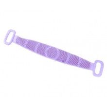 Banda Pentru Igiena Corporala EDAR, 2in1, Masaj Si Exfoliere, Activeaza circulatia, Silicon moale, 71.5x7.5, Mov