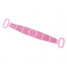 Banda Pentru Igiena Corporala EDAR, 2in1, Masaj Si Exfoliere, Activeaza circulatia, Silicon moale, 71.5x7.5, Roz