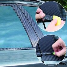 Banda Adeziva Carbon SIKS pentru Protectie si Tuning Auto, Impermeabila, Rezistenta, 3m x 7cm Banda Adeziva Carbon SIKS pentru Protectie si Tuning Auto, Impermeabila, Rezistenta, 3m x 7cm
