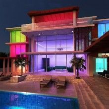 Kit Banda LED EDAR, RGB 5050, 5 M, 60 De Led-uri, Protectie IP20, Multicolor+Telecomanda Cu 44 De Taste+Transformator 12V 6A