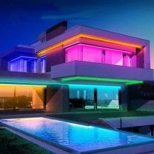 Kit Banda LED EDAR, RGB 5050, 5 M, 60 De Led-uri, Protectie IP20, Multicolor+Telecomanda Cu 44 De Taste+Transformator 12V 6A