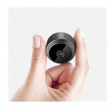 Camera spion EDAR® mini camera de supraveghere, wifi, negru