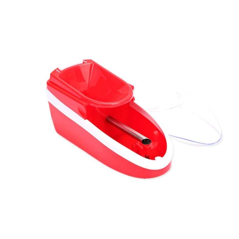 Injector de tutun EDAR® cu adaptor pentru alimentare si o perie curatat, rosu Injector de tutun EDAR® cu adaptor pentru alimentare si o perie curatat, rosu