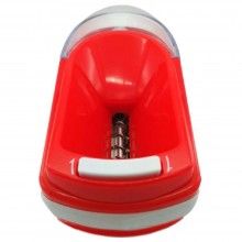 Injector de tutun EDAR® cu adaptor pentru alimentare si o perie curatat, rosu Injector de tutun EDAR® cu adaptor pentru alimentare si o perie curatat, rosu