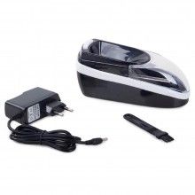 Injector de tutun EDAR® cu adaptor pentru alimentare si o perie curatat, Negru