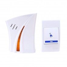 Sonerie Wireless SN1 SIKS Cu Lumini, La Priza, 100 m, Alba