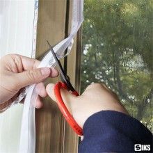Set 2 x Banda de Etansare din Silicon SIKS, Pentru Usa, Fereastra, Cabina de Dus, Transparenta, 25 mm x 1,8 m + 45 mm x 1,8 m