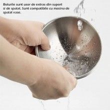Set 2 Boluri SIKS Cu Suport, Bol Ortopedic Dublu Pentru Hranire Animale De Companie, Inox/Polipropilena, Inclinare 15°, Gri Set 2 Boluri SIKS Cu Suport, Bol Ortopedic Dublu Pentru Hranire Animale De Companie, Inox/Polipropilena, Inclinare 15°, Gri