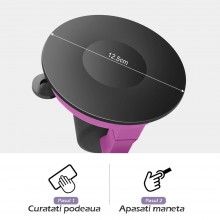 Aparat Fitness WTD1002 SIKS, Suport Picioare Abdomene / Flotari, Portabil, Roz
