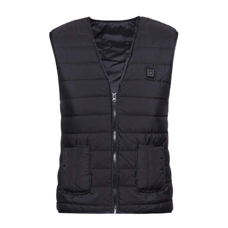 Vesta SIKS cu Caldura, USB, fara Acumulator, Negru, Marimea L