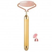 Aparat EDAR® pentru masaj facial, rola pentru diminiarea ridurilor, aspect sanatos al tenului, maner auriu Aparat EDAR® pentru masaj facial, rola pentru diminiarea ridurilor, aspect sanatos al tenului, maner auriu
