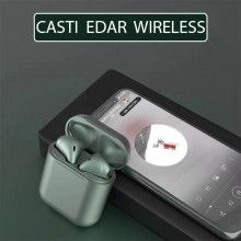 Casti Wireless EDAR, Touch Control, Compatibile Android, Sidef, Verde Inchis Casti Wireless EDAR, Touch Control, Compatibile Android, Sidef, Verde Inchis