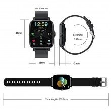Ceas Smartwatch SIKS, Termometru, Saturatie Oxigen, Ritm Cardiac, Tensiune Arteriala, Notificari, Pedometru, Monitorizare som... Ceas Smartwatch SIKS, Termometru, Saturatie Oxigen, Ritm Cardiac, Tensiune Arteriala, Notificari, Pedometru, Monitorizare som...