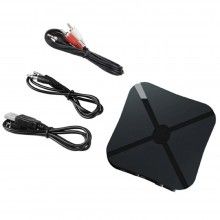 Transmitator si receptor audio EDAR KN319,Bluetooth 5.0, 2 in 1, Audio stereo, Jack 3,5 mm, Wireless, pentru TV, PC, Laptop, ...