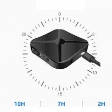 Transmitator si receptor audio EDAR KN319,Bluetooth 5.0, 2 in 1, Audio stereo, Jack 3,5 mm, Wireless, pentru TV, PC, Laptop, ...