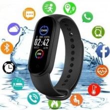 Bratara fitness M7, Monitorizare Ritm cardiac, Sedentarism, Somn, Masurare Tensiune, Pedometru, Notificari, Apeluri, Negru Bratara fitness M7, Monitorizare Ritm cardiac, Sedentarism, Somn, Masurare Tensiune, Pedometru, Notificari, Apeluri, Negru