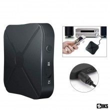 Transmitator si receptor audio KN319 SIKS, 2 in 1, fara Fir, Compatibil Bluetooth 5.0, Audio stereo, Jack 3,5 mm, pentru PC, ...