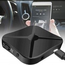 Transmitator si receptor audio KN319 SIKS, 2 in 1, fara Fir, Compatibil Bluetooth 5.0, Audio stereo, Jack 3,5 mm, pentru PC, ... Transmitator si receptor audio KN319 SIKS, 2 in 1, fara Fir, Compatibil Bluetooth 5.0, Audio stereo, Jack 3,5 mm, pentru PC, ...