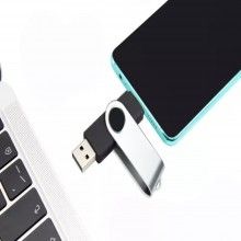 Stick Memorie EDAR, 16 GB, 2 in 1, cu USB 3.0 si Type-C, 360⁰, Compatibil Smart Phone, Computer, Tablete si alte Device-uri c...
