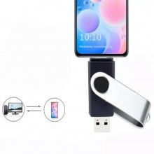 Stick Memorie EDAR, 16 GB, 2 in 1, cu USB 3.0 si Type-C, 360⁰, Compatibil Smart Phone, Computer, Tablete si alte Device-uri c...