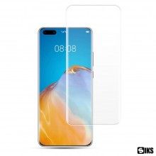 Folie din sticla SIKS cu adeziv UV Digitech Glass pentru Huawei Mate 40, lampa UV inclusa, transparenta