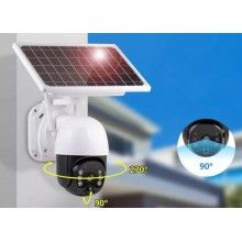 Camera Supraveghere Video Solara EDAR, Slot SIM 4G, Slot Microsd, Cu Panou Solar Inclus, Rotire Prin Aplicatie, Vedere Noctur...