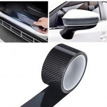 Banda Adeziva Carbon EDAR, Rezistenta, Protectie si Tuning Auto, Impermeabila, 5m x 10cm