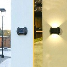 Set 4 Lampi Solare EDAR, Rezistente La Apa IP65, Lumina Bidirectionala, 2 LED SMD, 200mah , Negru Set 4 Lampi Solare EDAR, Rezistente La Apa IP65, Lumina Bidirectionala, 2 LED SMD, 200mah , Negru