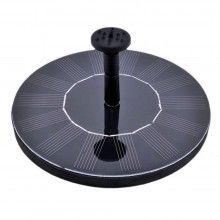 Fantana Arteziana Solara SIKS Pentru Gradina, Automata, 16cm, Rotunda, Negru