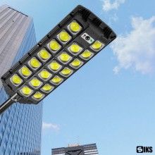 Lampa Solara Stradala W7101B-7 SIKS, Panou Solar, Senzor De Miscare Si Telecomanda, 20 x Led COB