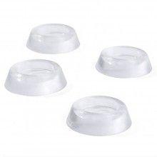 Set 4 Picioruse Amortizare SIKS, Tampon Anti-Vibratie, Antiderapante, Anti-Zgomot Pentru Electrocasnice, Mobilier, Transparen...