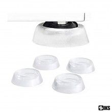 Set 4 Picioruse Amortizare SIKS, Tampon Anti-Vibratie, Antiderapante, Anti-Zgomot Pentru Electrocasnice, Mobilier, Transparen...