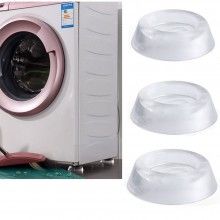 Set 4 Picioruse Amortizare SIKS, Tampon Anti-Vibratie, Antiderapante, Anti-Zgomot Pentru Electrocasnice, Mobilier, Transparen...