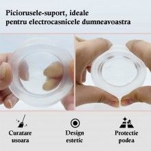 Set 4 Picioruse Amortizare SIKS, Tampon Anti-Vibratie, Antiderapante, Anti-Zgomot Pentru Electrocasnice, Mobilier, Transparen...