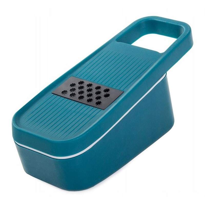 Razatoare Multifunctionala 5 in 1 SIKS pentru Legume si Fructe, Lame Interschimbabile, Usor de Curatat, Turcoaz Razatoare Multifunctionala 5 in 1 SIKS pentru Legume si Fructe, Lame Interschimbabile, Usor de Curatat, Turcoaz